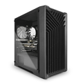 Blackout Computers Eclipse V2 Gaming PC (Matte Black) | High FPS Budget Desktop - View 1 - Affordable Prebuilt 1080p Gaming Desktop