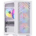 Blackout Computers Eclipse V3 Gaming PC (Glossy White) | High FPS Budget Desktop - View 1 - Affordable Prebuilt 1080p Gaming Desktop