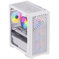 Blackout Computers Eclipse V3 Gaming PC (Glossy White) | High FPS Budget Desktop - View 1 - Affordable Prebuilt 1080p Gaming Desktop