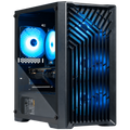 Blackout Computers Eclipse V2 Gaming PC (Matte Black) | High FPS Budget Desktop - View 1 - Affordable Prebuilt 1080p Gaming Desktop
