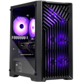 Blackout Computers Eclipse V2 Gaming PC (Matte Black) | High FPS Budget Desktop - View 1 - Affordable Prebuilt 1080p Gaming Desktop