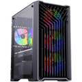 Blackout Computers Eclipse V3 Gaming PC (Matte Black) | High FPS Budget Desktop - View 1 - Affordable Prebuilt 1080p Gaming Desktop