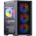 Blackout Computers Eclipse V2 Gaming PC (Matte Black) | High FPS Budget Desktop - View 2 - Affordable Prebuilt 1080p Gaming Desktop