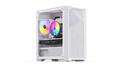 Blackout Computers The Eclipse V2 (Glossy White) | Intel i7 & RX 580 8GB Budget Gaming PC - View 2 - Affordable Prebuilt 1080p Gaming Desktop