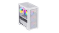 Blackout Computers The Eclipse V2 (Glossy White) | Intel i7 & RX 580 8GB Budget Gaming PC - View 3 - Affordable Prebuilt 1080p Gaming Desktop