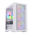 Blackout Computers The Eclipse V2 (Glossy White)  | Intel i7 & RX 580 8GB Budget Gaming PC - View 1 - Affordable Prebuilt 1080p Gaming Desktop