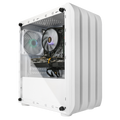 Blackout Computers Eclipse Gaming PC (Glossy White) | Renewed 1080p Prebuilt - View 4 - Affordable Prebuilt 1080p Gaming Desktop