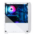 Blackout Computers Eclipse Gaming PC (Glossy White) | Renewed 1080p Prebuilt - View 3 - Affordable Prebuilt 1080p Gaming Desktop